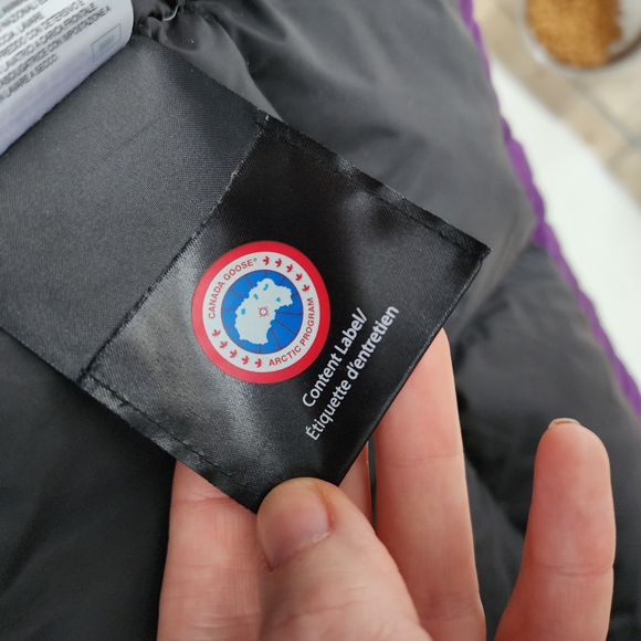 Canada Goose Purple Parka with Fur Trim - Picture 9 of 15
